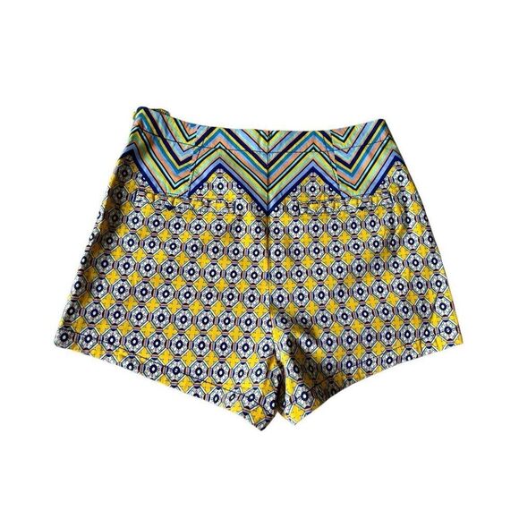 Maeve High Rise Relaxed Shorts size 8 Multicolor Abstract Geometric - Picture 3 of 12